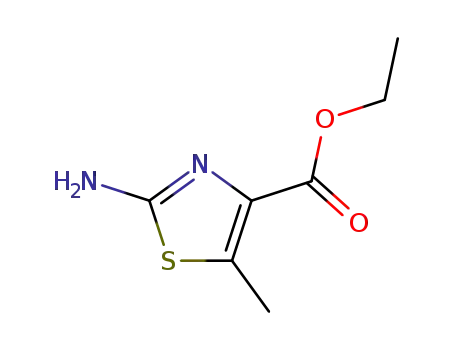 Molecular Structure of 72054-60-5 (METHYL 2-(2-AMINO-5-METHYL-1,3-THIAZOL-4-YL)ACETATE)