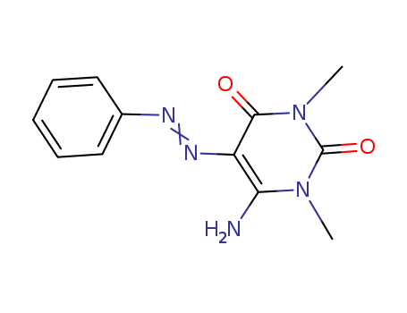 6-Amino-1,3-dimethyl-5-phenylazouracil