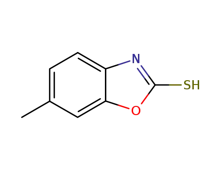 Molecular Structure of 23417-29-0 (6-METHYL-1,3-BENZOXAZOLE-2-THIOL)