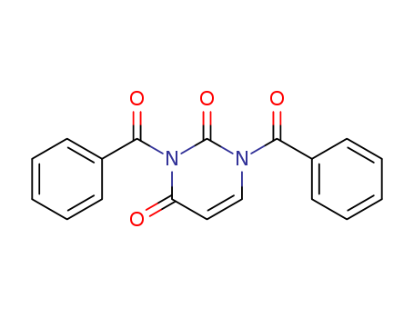 2,4(1H,3H)-Pyrimidinedione, 1,3-dibenzoyl-