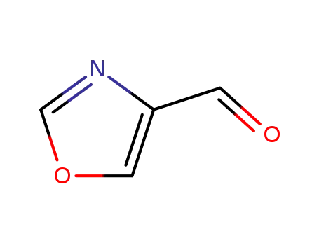 Molecular Structure of 118994-84-6 (Oxazole-4-carbaldehyde)