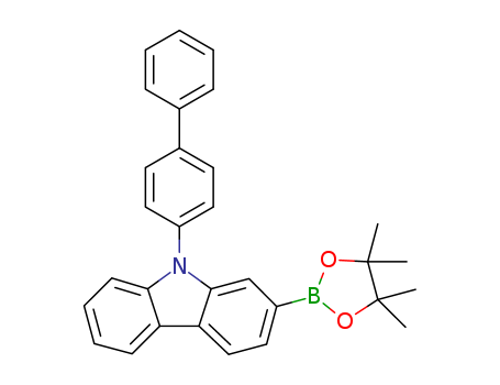 9H-Carbazole, 9-[1,1'-biphenyl]-4-yl-2-(4,4,5,5-tetramethyl-1,3,2-dioxaborolan-2-yl)-