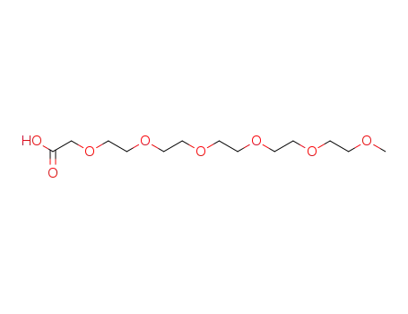 Molecular Structure of 16142-03-3 ([2-[2-[2-[2-(2-Methoxyethoxy)ethoxy]ethoxy]ethoxy]ethoxy]acetic acid)