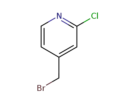 Molecular Structure of 83004-15-3 (4-(BROMOMETHYL)-2-CHLOROPYRIDINE)