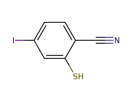 Benzonitrile, 4-iodo-2-mercapto-