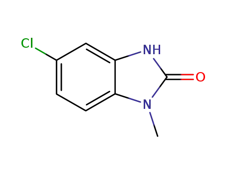 Molecular Structure of 15965-71-6 (2H-Benzimidazol-2-one,5-chloro-1,3-dihydro-1-methyl-(9CI))