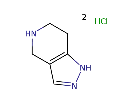Molecular Structure of 157327-44-1 (4,5,6,7-TETRAHYDRO-1H-PYRAZOLO[4,3-C]PYRIDINE DIHYDROCHLORIDE)