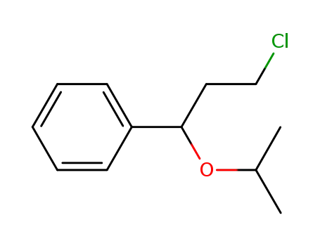 Molecular Structure of 6965-76-0 ([3-chloro-1-(1-methylethoxy)propyl]benzene)