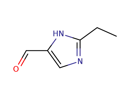 Molecular Structure of 83902-00-5 (2-Ethyl-4-formylimidazole)
