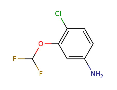 Benzenamine, 4-chloro-3-(difluoromethoxy)-