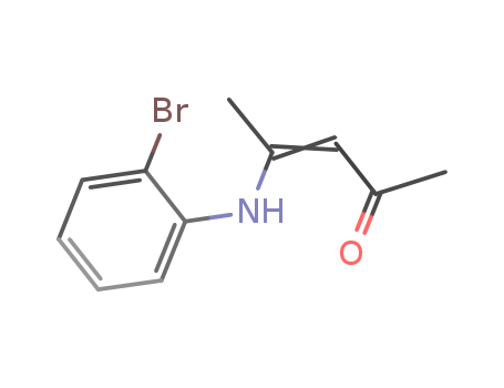 Molecular Structure of 199665-61-7 (3-Penten-2-one, 4-[(2-bromophenyl)amino]-)