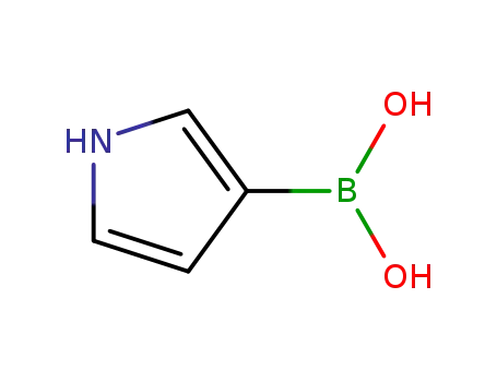 Molecular Structure of 763120-55-4 (Boronic acid,B-1H-pyrrol-3-yl-)