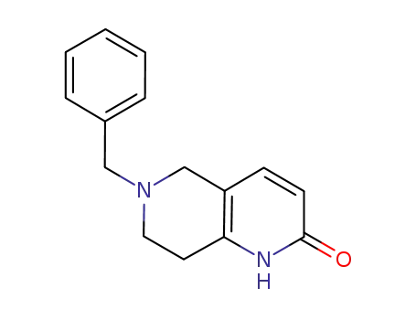 Molecular Structure of 601514-58-3 (6-benzyl-5,6,7,8-tetrahydro-1,6-naphthyridin-2(1H)-one)