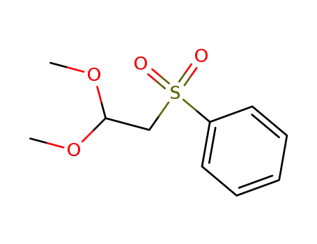 Molecular Structure of 32501-95-4 (Benzene, [(2,2-dimethoxyethyl)sulfonyl]-)
