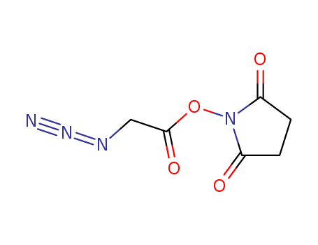 824426-32-6,Azidoacetic acid NHS ester,2,5-Pyrrolidinedione,1-[(azidoacetyl)oxy];