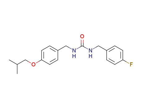 N-(4-isobutoxybenzyl)-N'-(4-fluorobenzyl)urea