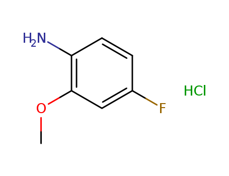 Benzenamine,4-fluoro-2-methoxy-, hydrochloride (1:1)