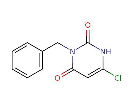 2,4(1H,3H)-Pyrimidinedione, 6-chloro-3-(phenylmethyl)-