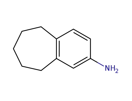 Molecular Structure of 51490-15-4 (6,7,8,9-tetrahydro-5H-benzo[7]annulen-2-amine)