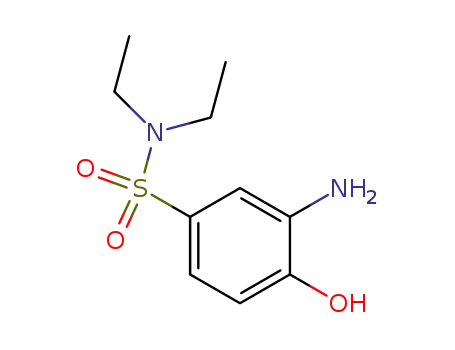 Molecular Structure of 6837-92-9 (3-AMINO-N,N-DIETHYL-4-HYDROXY-BENZENESULFONAMIDE)