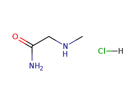 5325-64-4,N-ALPHA-METHYL-L-ALANINE HYDROCHLORIDE,Acetamide,2-(methylamino)-, monohydrochloride (9CI); 2-(Methylamino)acetamidehydrochloride; Sarcosinamide hydrochloride