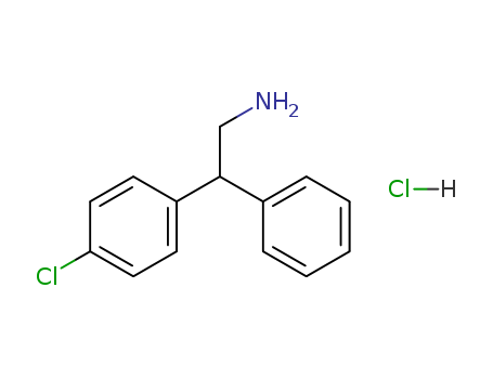 Benzeneethanamine,4-chloro-β-phenyl-, hydrochloride (1:1)