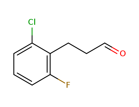 Benzenepropanal,2-chloro-6-fluoro-