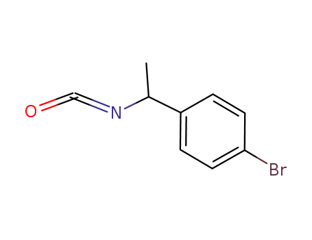 Molecular Structure of 207974-15-0 ((+/-)-1-(4-BROMOPHENYL)ETHYL ISOCYANATE)