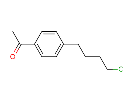 Molecular Structure of 4831-03-2 (Ethanone, 1-[4-(4-chlorobutyl)phenyl]-)