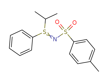 4-methyl-N-(phenyl-propan-2-yl-$l^18922-56-0-sulfanylidene)benzenesulfonamide cas  18922-56-0