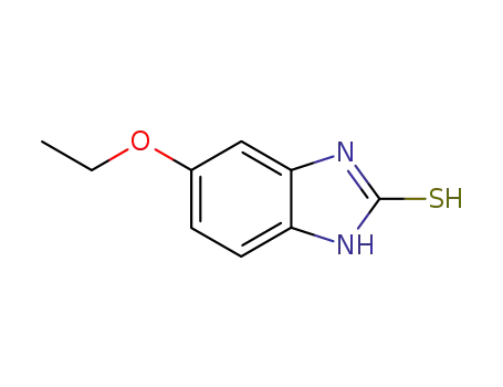 Molecular Structure of 55489-15-1 (5-ETHOXY-2-MERCAPTOBENZIMIDAZOLE)