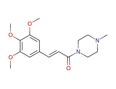 1-Methyl-4-(3,4,5-trimethoxycinnamoyl)piperazine