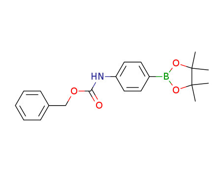 benzyl (4-(4,4,5,5-tetramethyl-1,3,2-dioxaborolan-2-yl)phenyl) carbamate