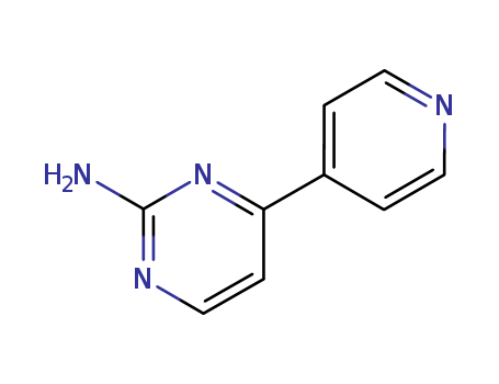 2-Pyrimidinamine,4-(4-pyridinyl)-