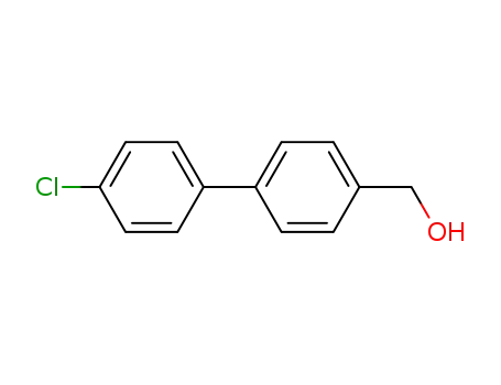 Molecular Structure of 22494-48-0 ((4'-CHLOROBIPHENYL-4-YL)-METHANOL)