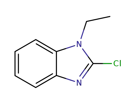 Molecular Structure of 58533-15-6 (1H-Benzimidazole,2-chloro-1-ethyl-(9CI))