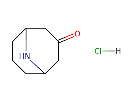9-Azabicyclo[3.3.1]nonan-3-one,hydrochloride (1:1)