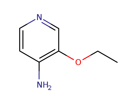 Molecular Structure of 89943-13-5 (4-Amino-3-ethoxypyridine)