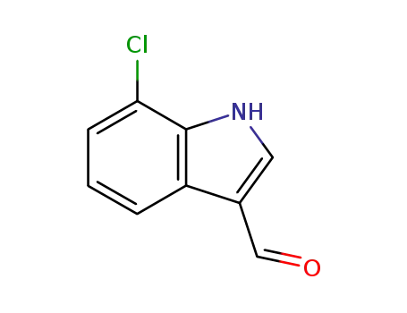 Molecular Structure of 1008-07-7 (7-CHLORO-3-FORMYLINDOLE)