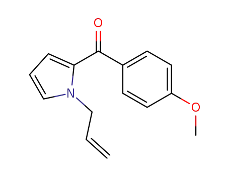 Molecular Structure of 397325-77-8 (Methanone, (4-methoxyphenyl)[1-(2-propenyl)-1H-pyrrol-2-yl]-)