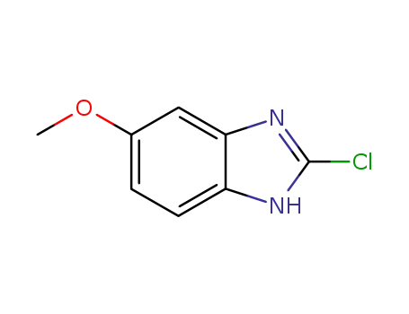 Molecular Structure of 15965-54-5 (2-CHLORO-5-METHOXYBENZIMIDAZOLE)