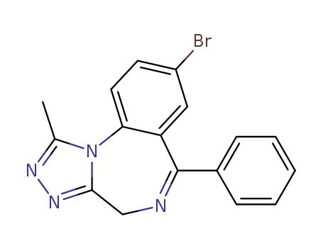 71368-80-4,8-Bromo-1-methyl-6-phenyl-4H-[1,2,4]triazolo[4,3-a][1,4]benzodiazepine,8-bromo-1-methyl-6-phenyl-4H-s-triazolo[4,3-a][1,4]benzodiazepine;