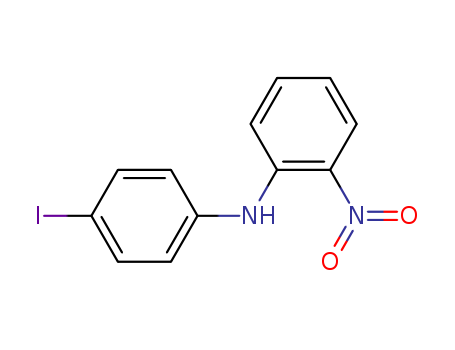 Molecular Structure of 104096-04-0 (Benzenamine, N-(4-iodophenyl)-2-nitro-)