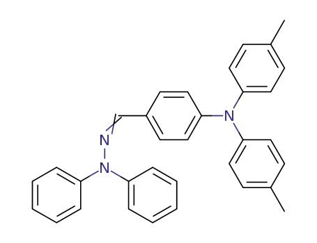 Molecular Structure of 83992-95-4 (4-Bis(4-methylphenyl)aminobenzaldehyde-1,1-diphenyl-hydrazone)