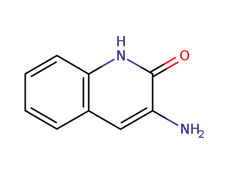 Molecular Structure of 5873-00-7 (3-Aminoquinoline-2(1H)-one)