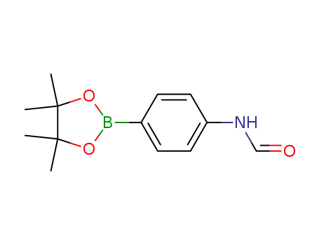 Molecular Structure of 480424-94-0 (N-[4-(4,4,5,5-TETRAMETHYL-1,3,2-DIOXABOROLAN-2-YL)PHENYL]FORMAMIDE)
