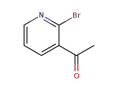 Molecular Structure of 84199-61-1 (3-Acetyl-2-bromopyridine)