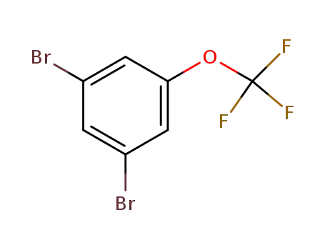 Molecular Structure of 207226-31-1 (1,3-Dibromo-5-(trifluoromethoxy)benzene)