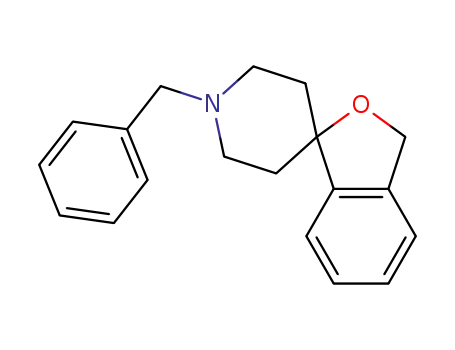 Molecular Structure of 37663-43-7 (Spiro[isobenzofuran-1(3H),4'-piperidine], 1'-(phenylmethyl)-)