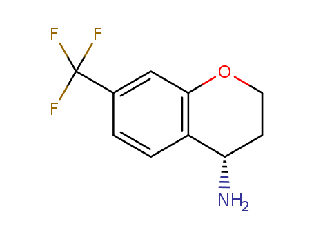 (S)-7-(TRIFLUOROMETHYL)CHROMAN-4-AMINE  CAS NO.1140496-05-4